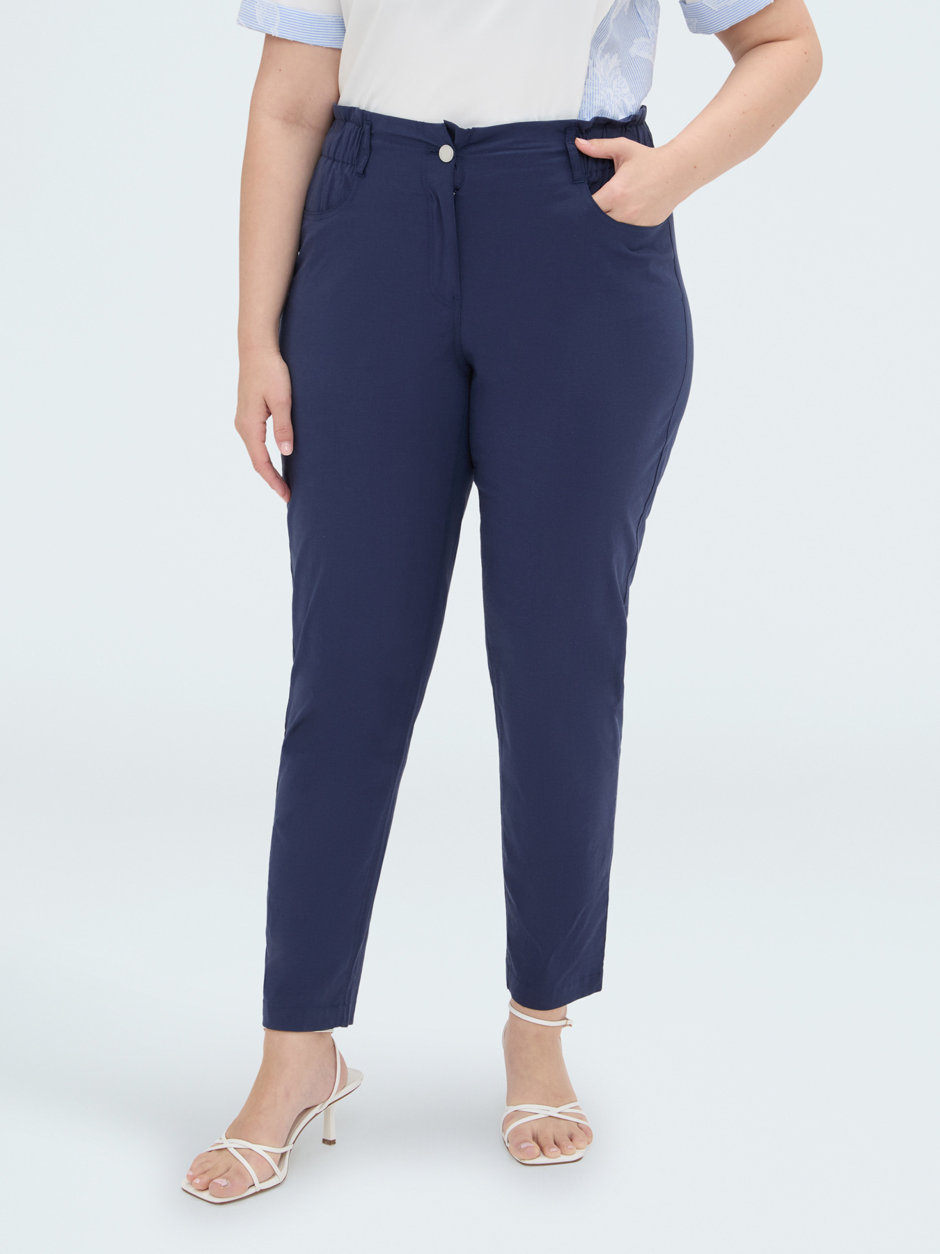 Balloon Pants in lightweight cotton image number 2