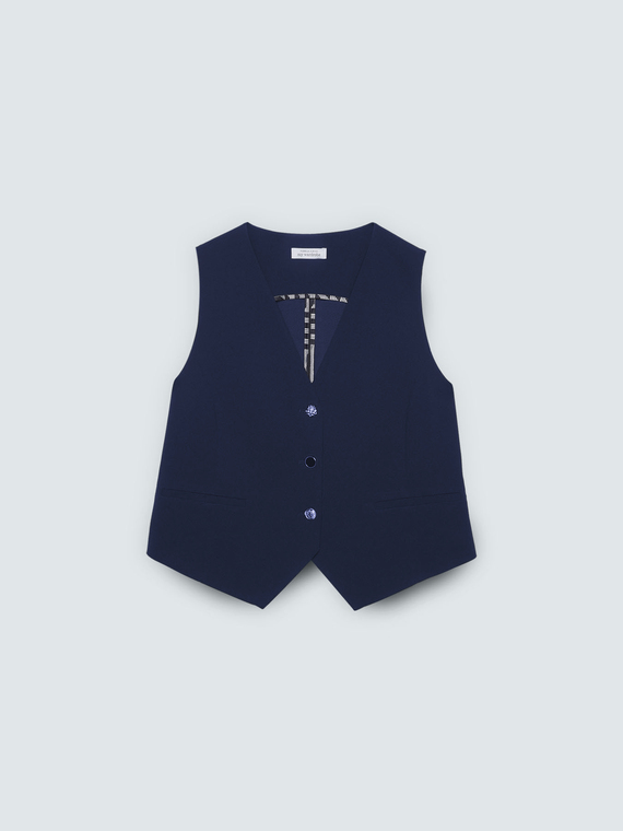 Gilet en tissu extensible