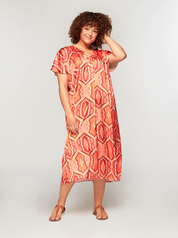 Fiorella Rubino Kaftano dalla stampa Sixties Donna