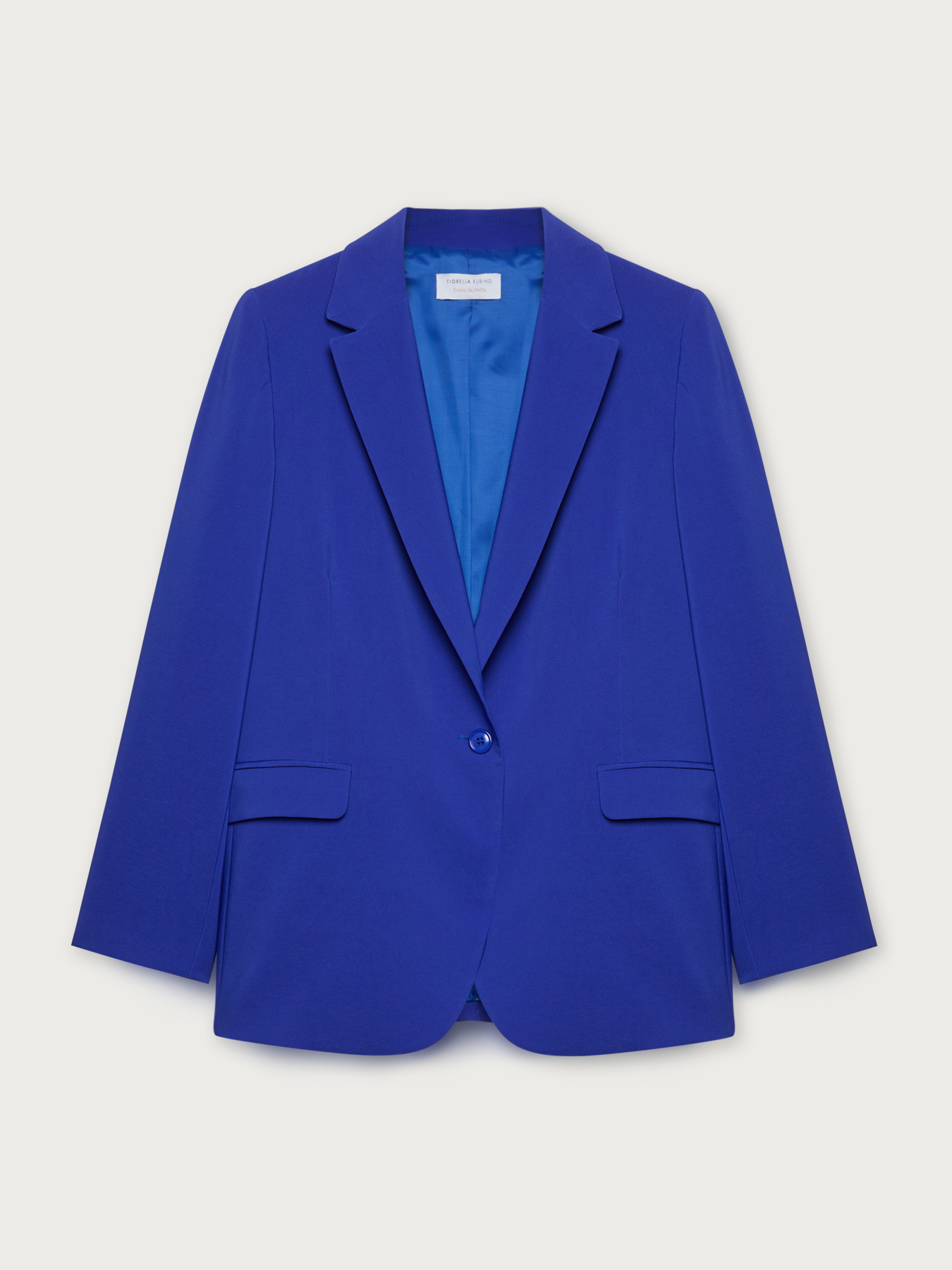 Technical fabric blazer jacket image number 3