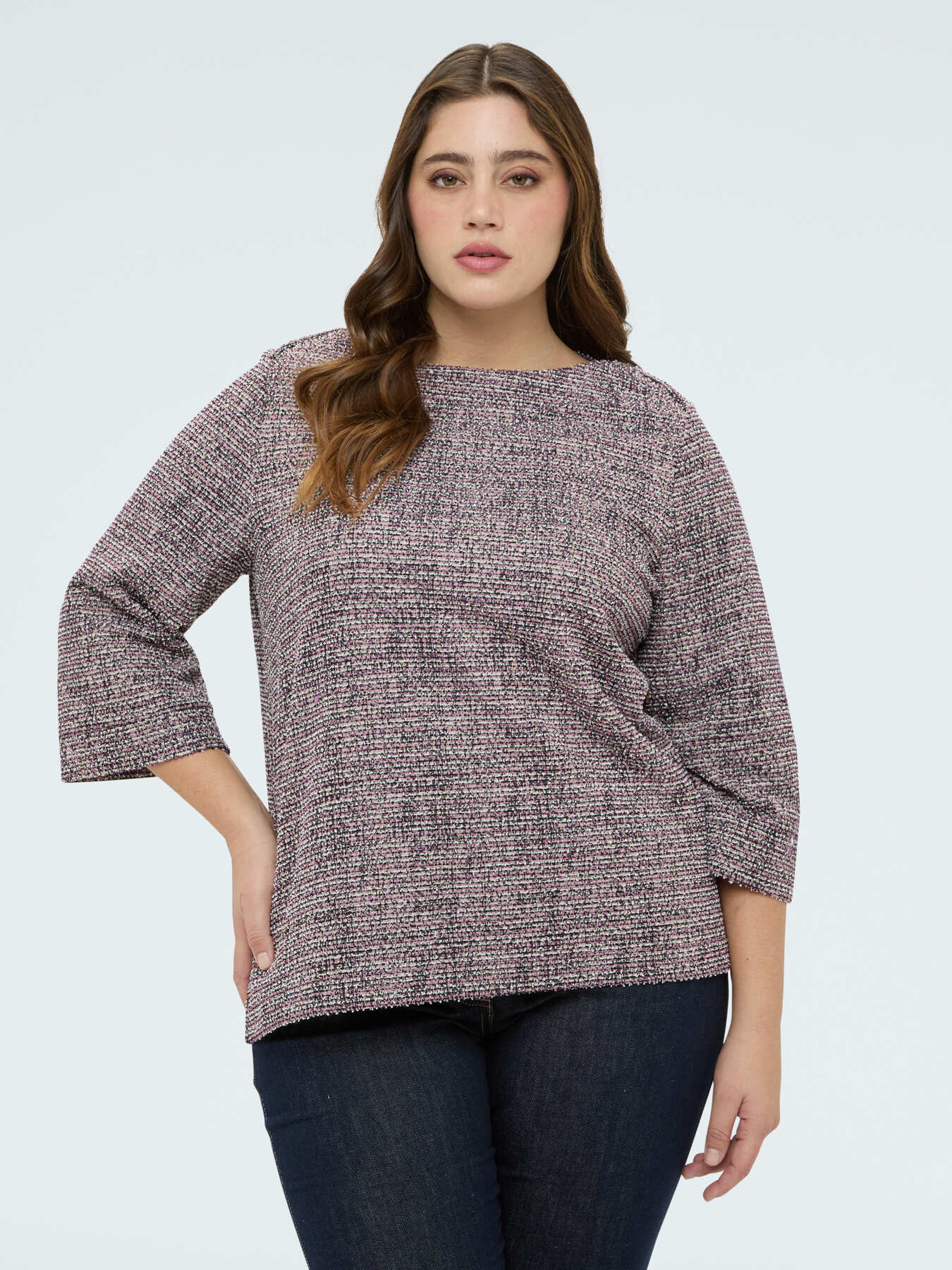 Sweatshirt mit weitem Ausschnitt image number 0