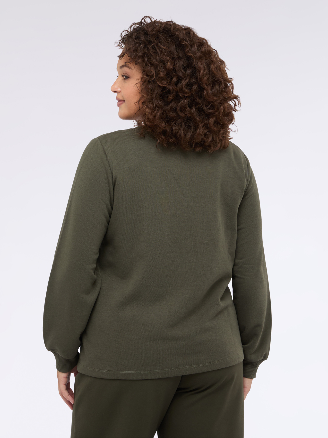 Sweatshirt mit Blumendruck image number 2