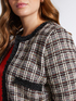 Patterned fabric jacket image number 2