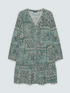 SMILE dress with paisley print image number 5