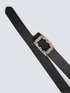 Cintura con fibbia in strass image number 1