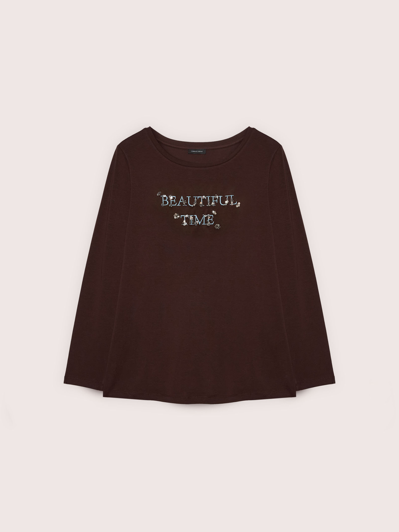 T-shirt en jersey de coton Beautiful Time image number 4