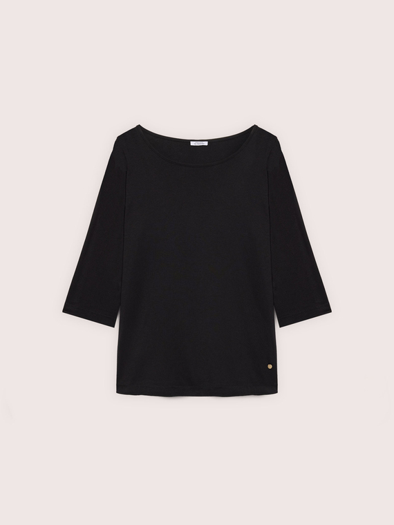 T-Shirt mit Carr&eacute;-Ausschnitt