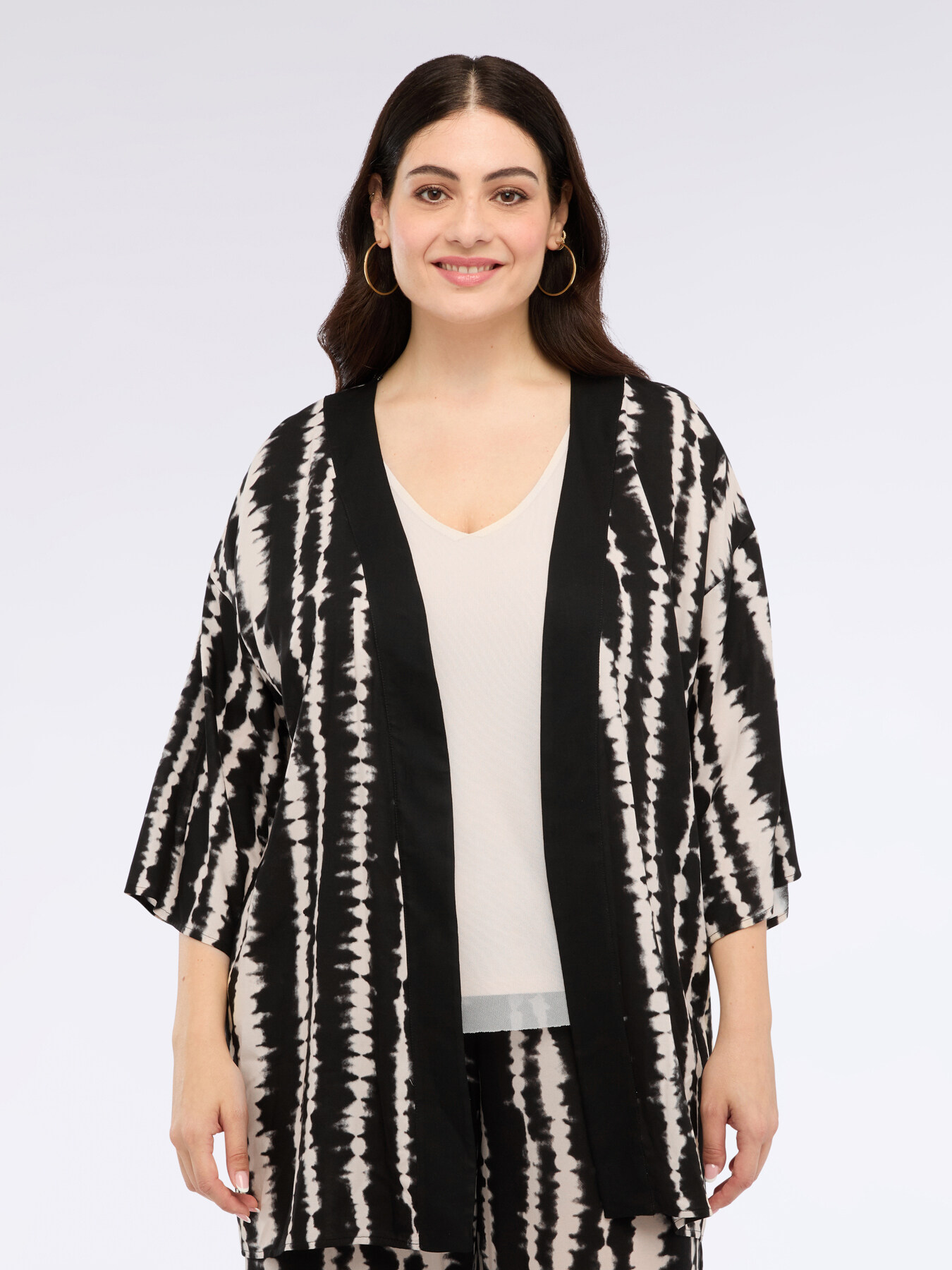 Kimono stampa tie dye image number 2