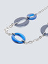 Halskette mit ovalen Anhängern image number 1