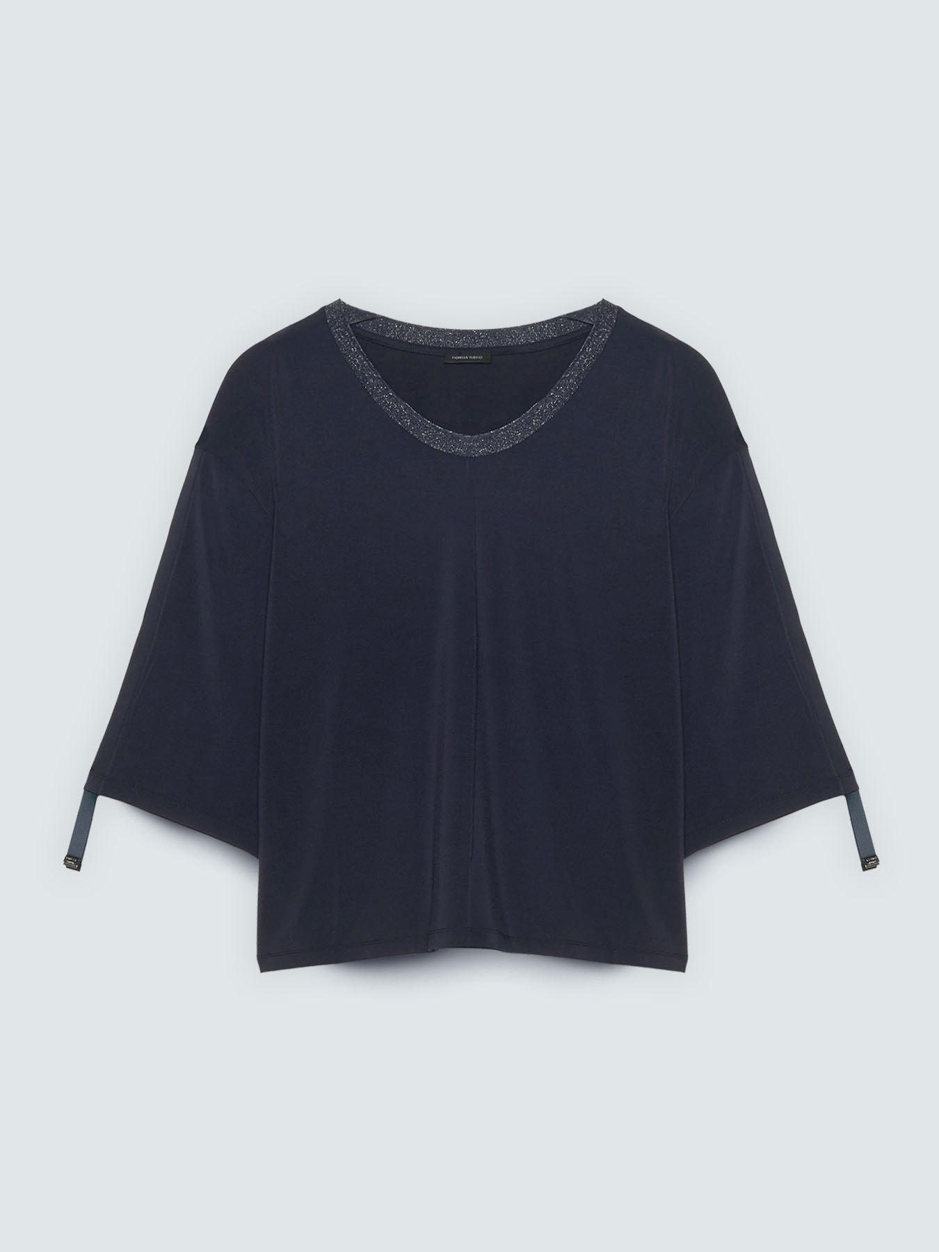 T-shirt en jersey avec cordon de serrage image number 4