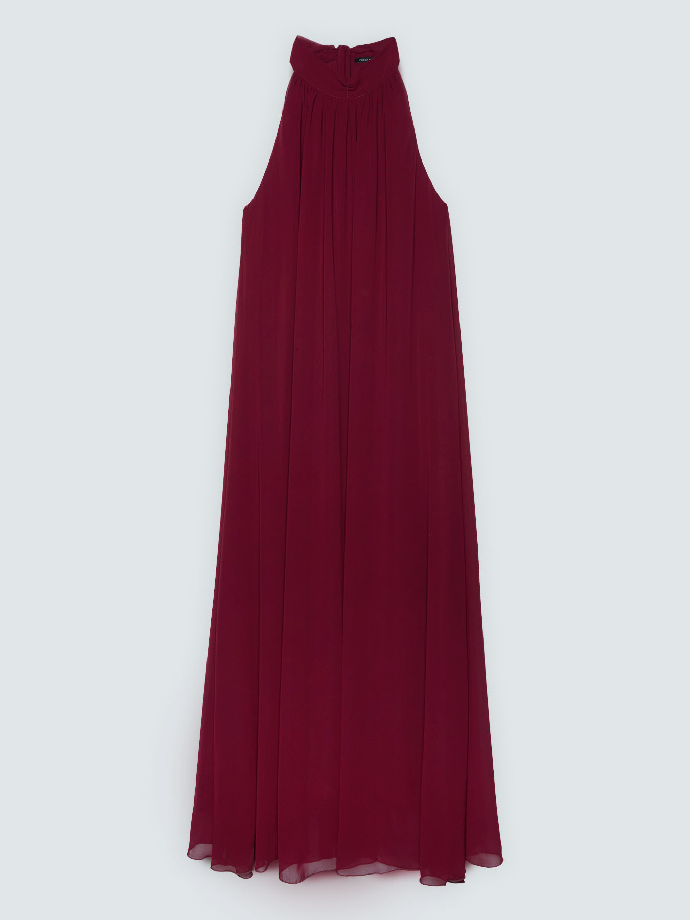 Long Free dress with halter neckline image number 4