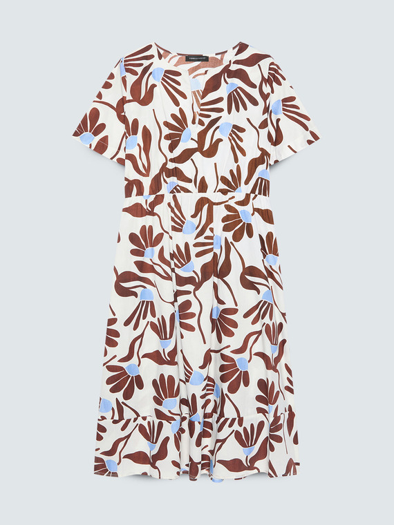 A-Linien-Kleid mit Print