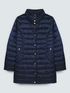 Quilted down jacket with removable hood image number 6