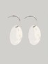 Earrings with oval pendant image number 1