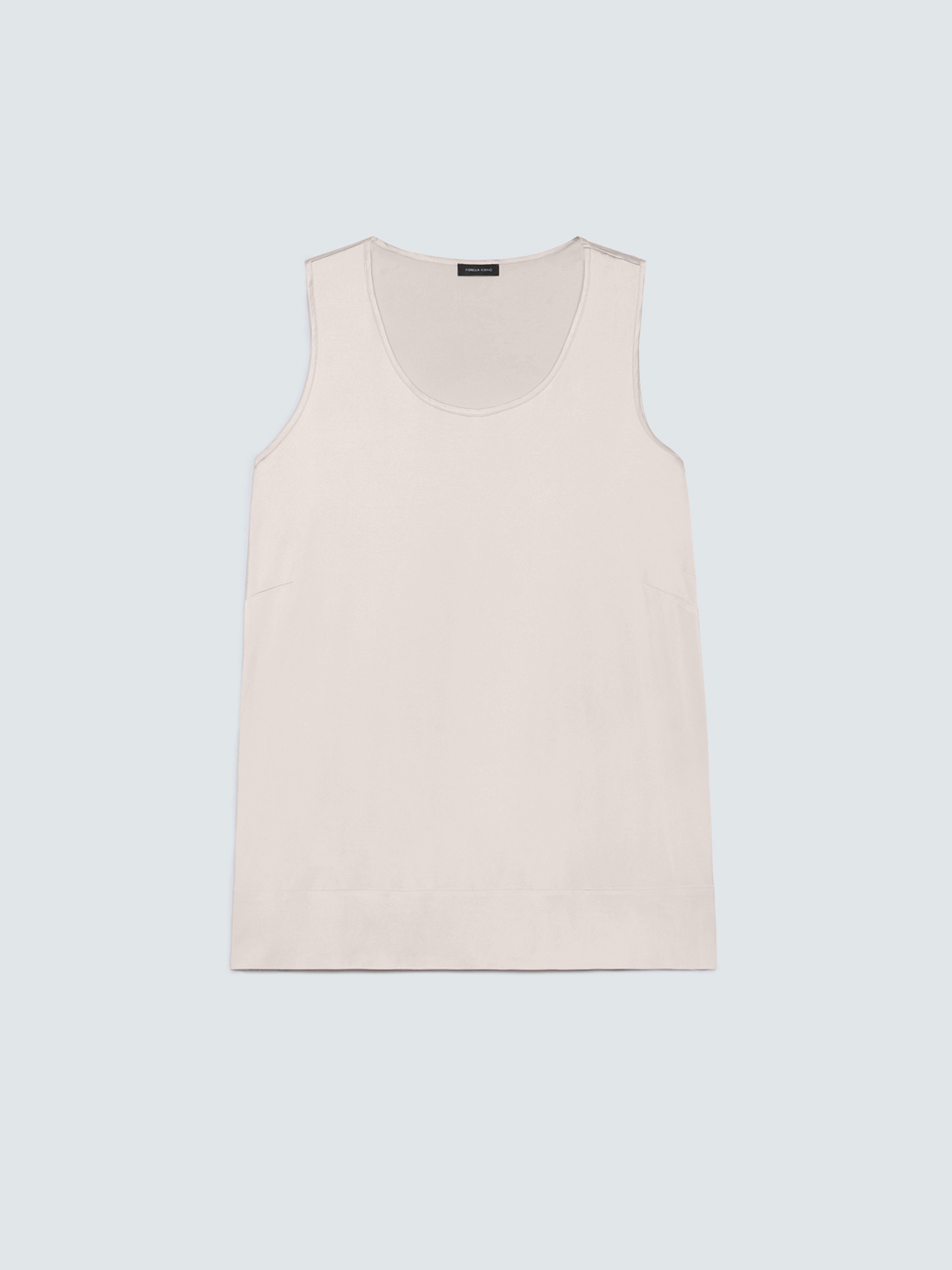 Top en satin de viscose stretch image number 4