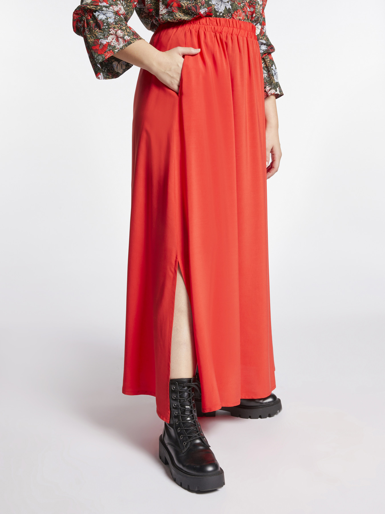 Gonna lunga in viscosa image number 2