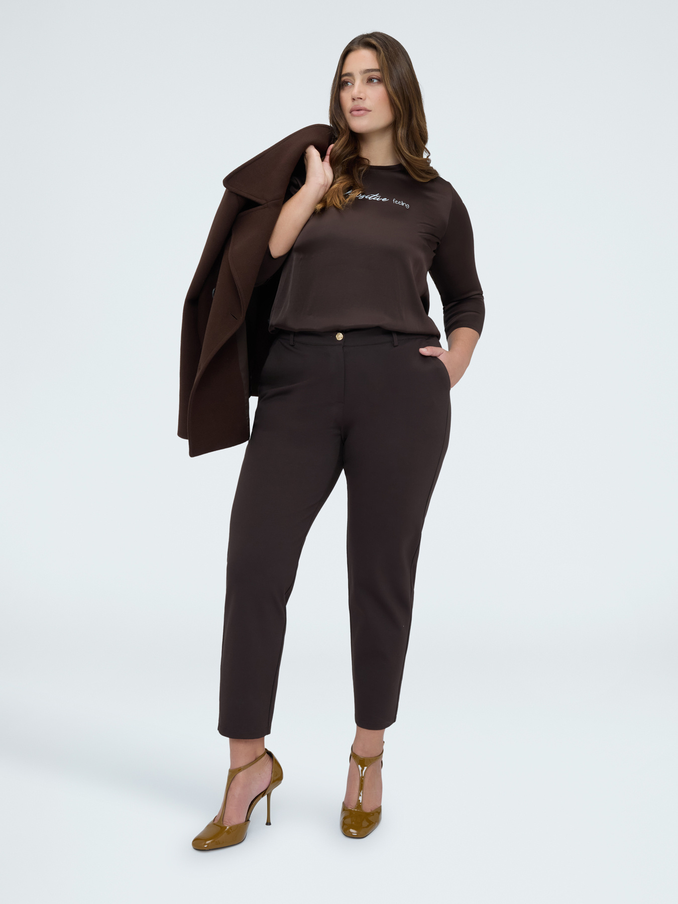 Bluse aus Satin Positive feeling image number 2