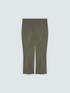 Pantalones Kick Flare en tejido el&aacute;stico image number 4