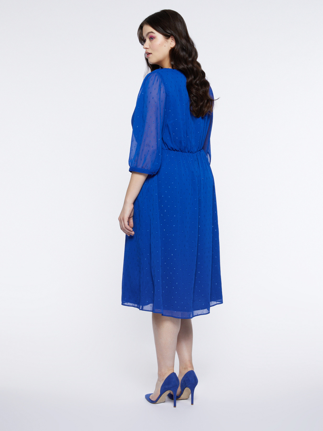 Elegantes Kleid mit Crossover-Front image number 1