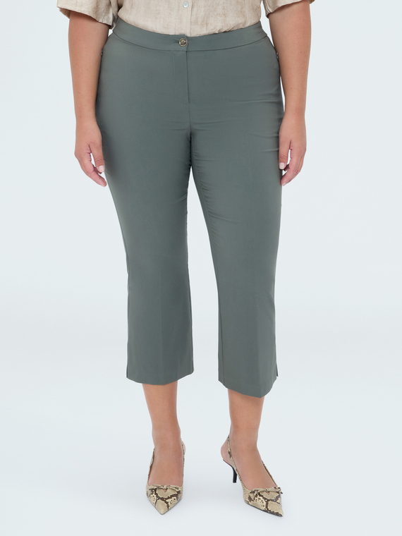 Pantaloni Kick Flare in tessuto stretch