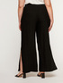 Wide crepon trousers image number 1