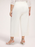 Cropped pants in stretch fabric image number 1