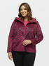 Two-tone winter jacket with hood image number 2