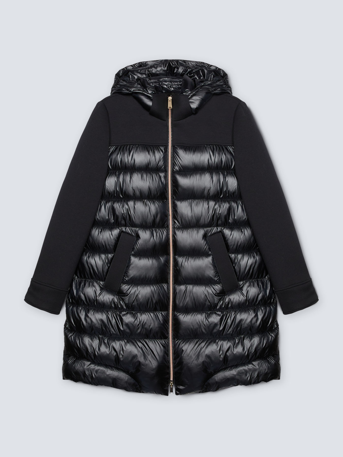 Piumino in due tessuti image number 3