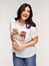 T-shirt with photographic print image number 2