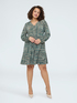 SMILE dress with paisley print image number 2