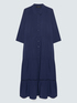 Robe longue chemise en viscose image number 4