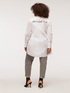 Camicia lunga con scritta ricamata image number 1