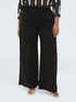 Wide Leg Hose mit Kordelzug in der Taille image number 3