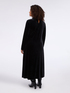 GLAM velvet dress with light spots image number 1