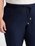 Joggers aus Nadelstreifen-Stoff image number 4