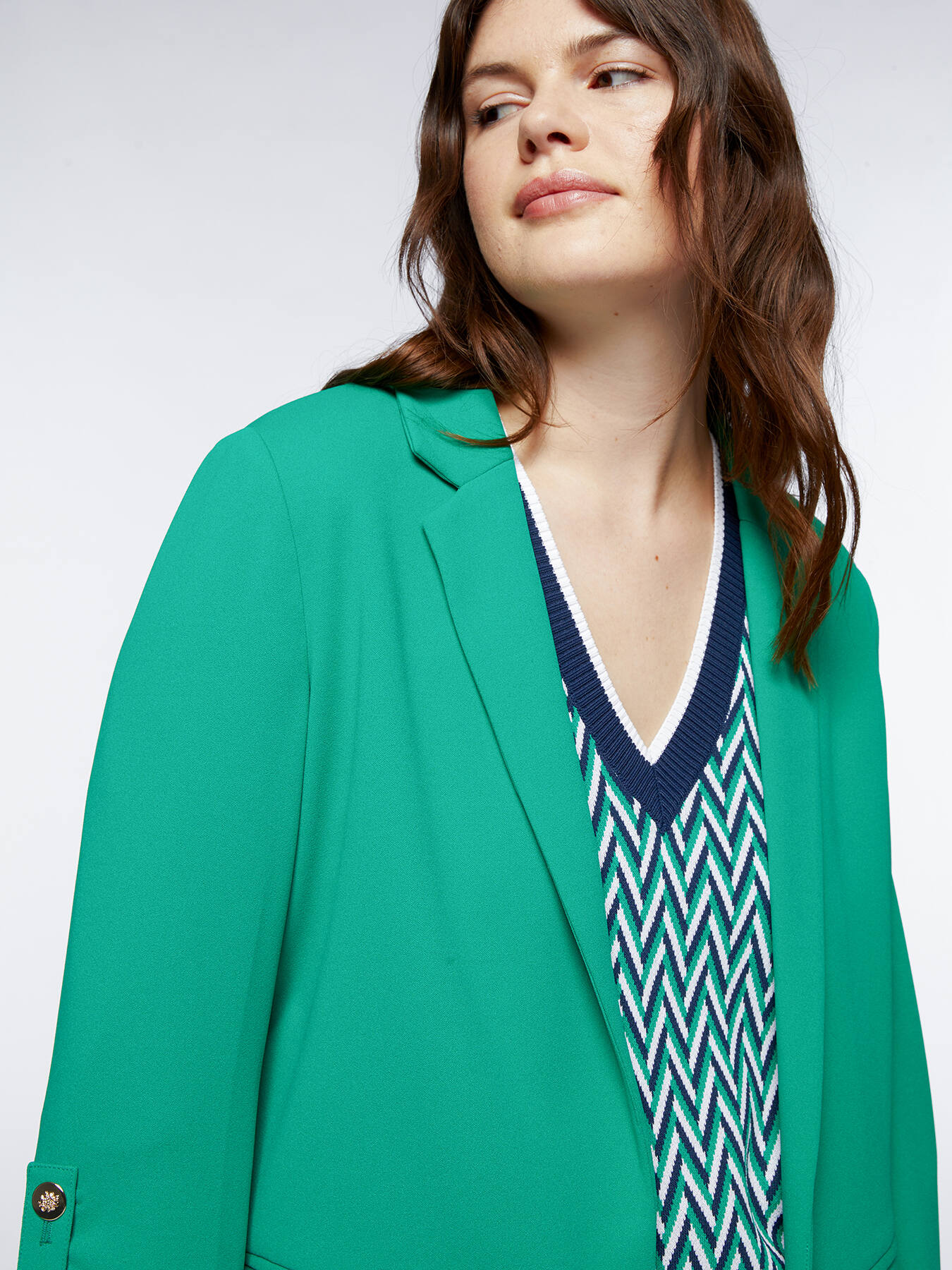 Flowing open jacket image number 3