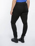 Schwarze Skinny Push-up-Jeans Modell Giada image number 2