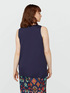 Top with front pleat image number 1