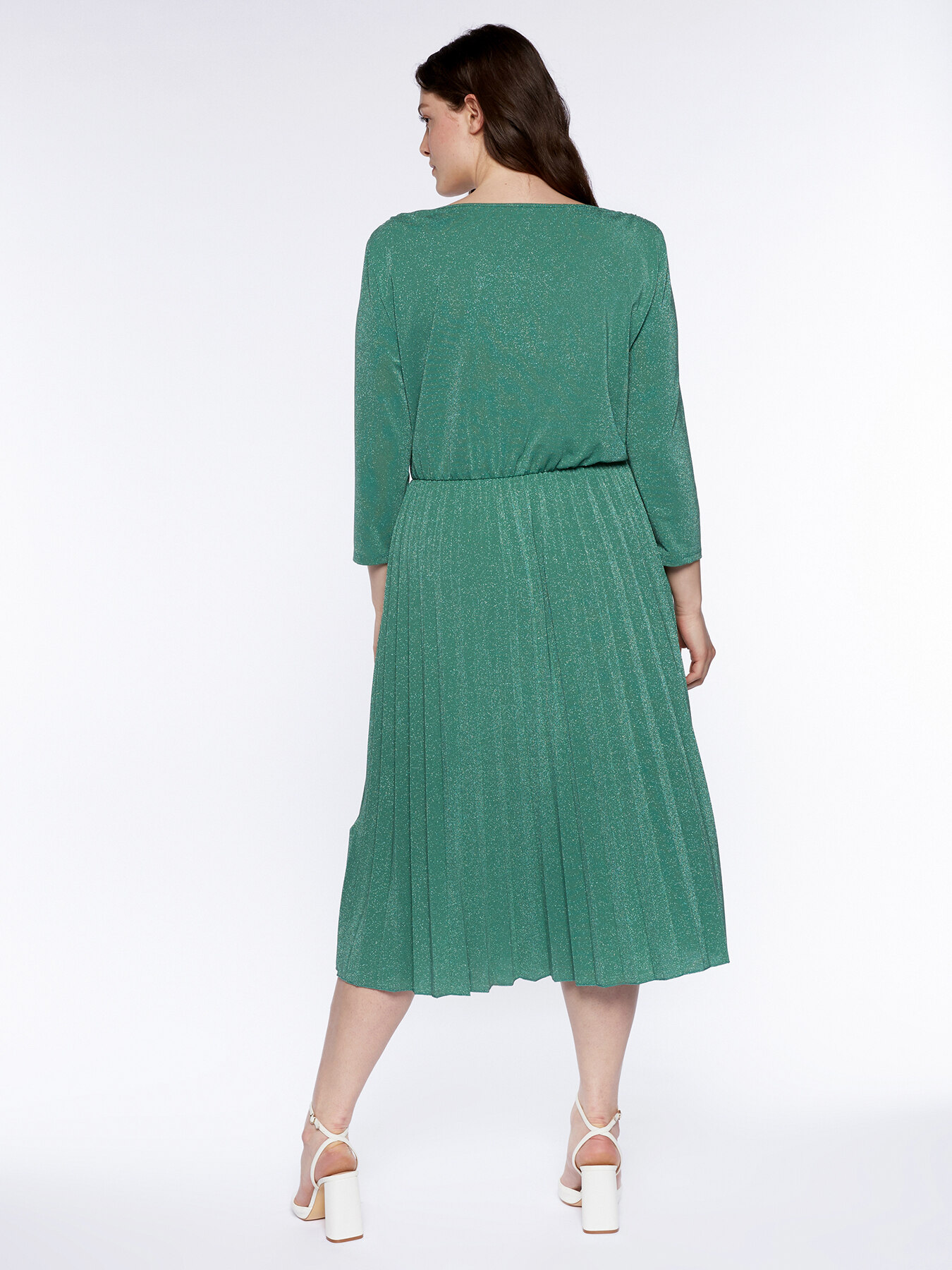 Vestito in jersey lurex image number 1