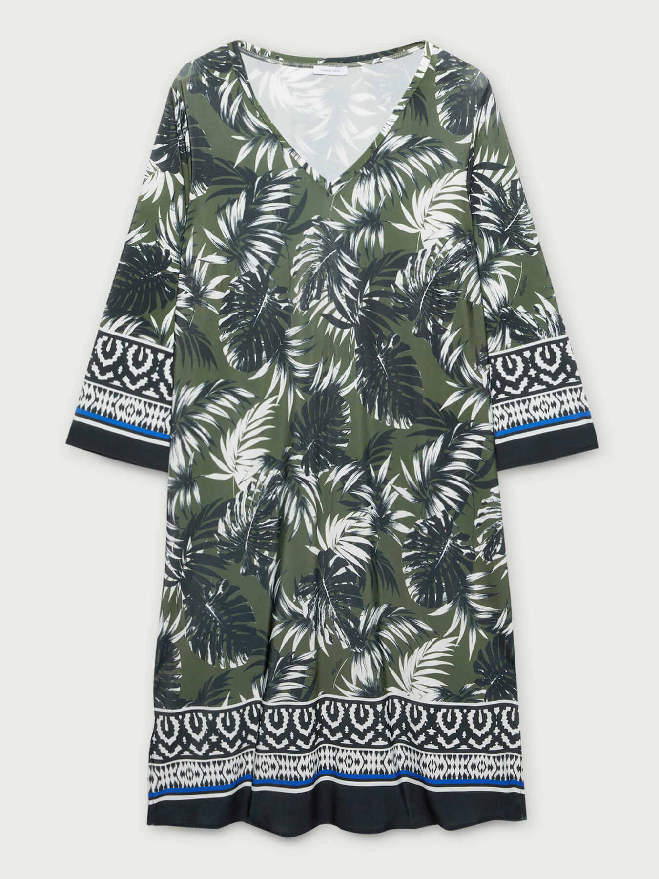 Vestido beachwear estampado image number 3