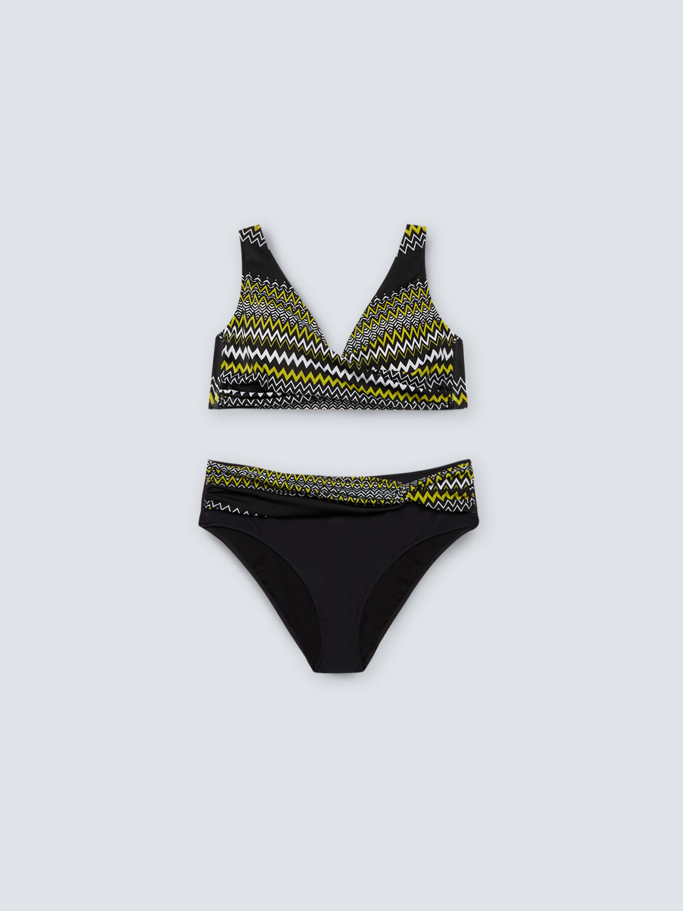 Ethnic print bikini image number 3