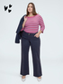 Pantalon Straight Fit en coton image number 0
