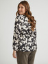 Floral print blouse with elasticated back image number 1