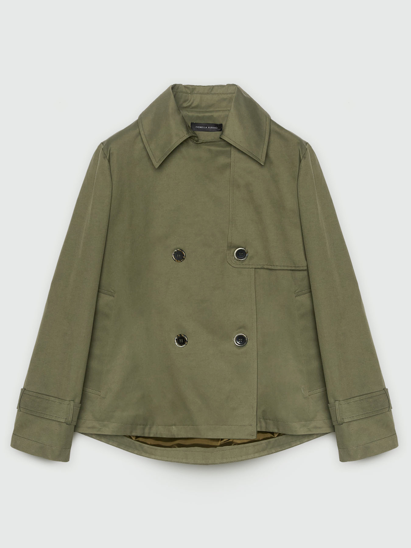Short trench coat image number 6