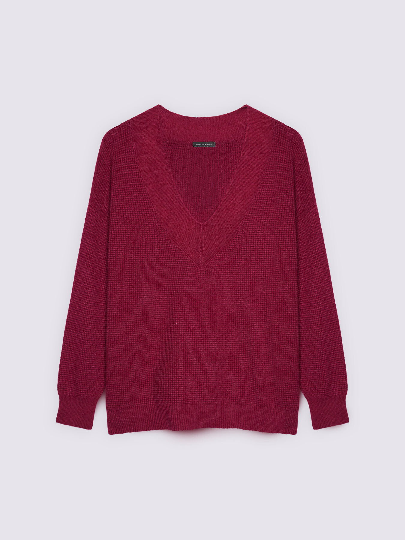 Pullover mit V-Ausschnitt aus Viskose-Mischgewebe image number 4