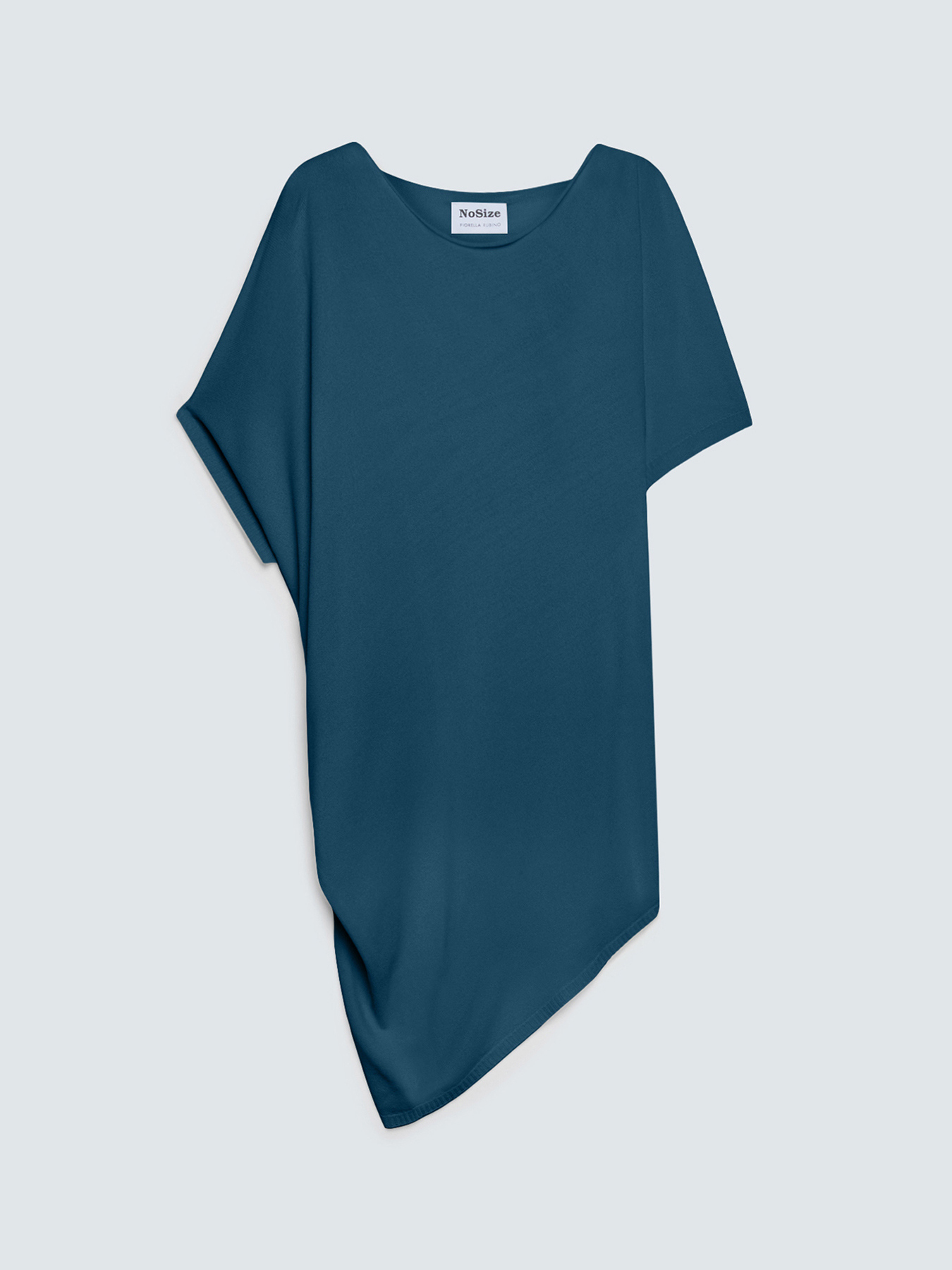 Maglia asimmetrica in misto viscosa image number 4