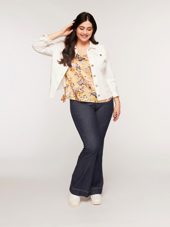 Fiorella Rubino Giubbotto in cotone stretch Donna