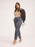 Viscose jersey top with V-neck image number 0