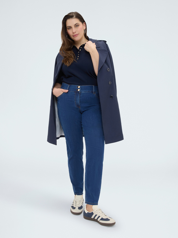 Jeans skinny lavaggio blu | Fiorella Rubino