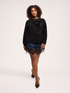 Sweatshirt with maxi sequin star image number 2